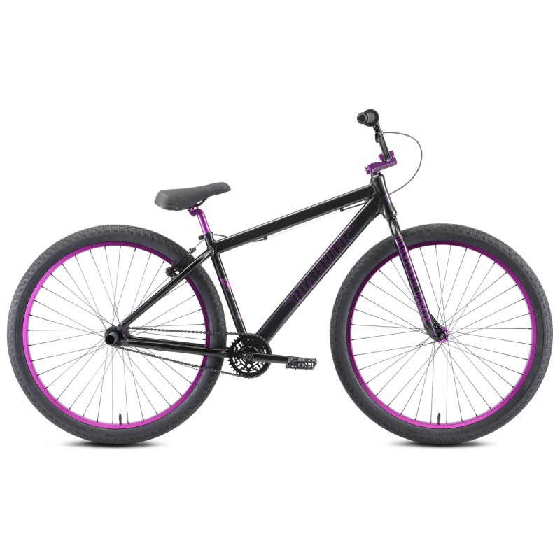 Black and purple outlet bmx bike